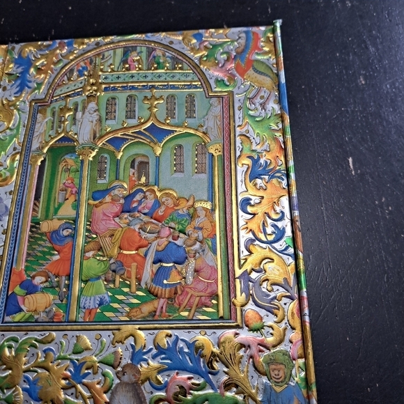 Illuminated Manuscript Marriage Feast at Cana  ( Foiled Journal) - Picture 4 of 13